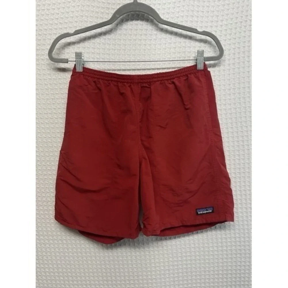 VTG Patagonia Orange Surf Surfing‎ Swimwear Swim Trunk Shorts Men S Nicaragua